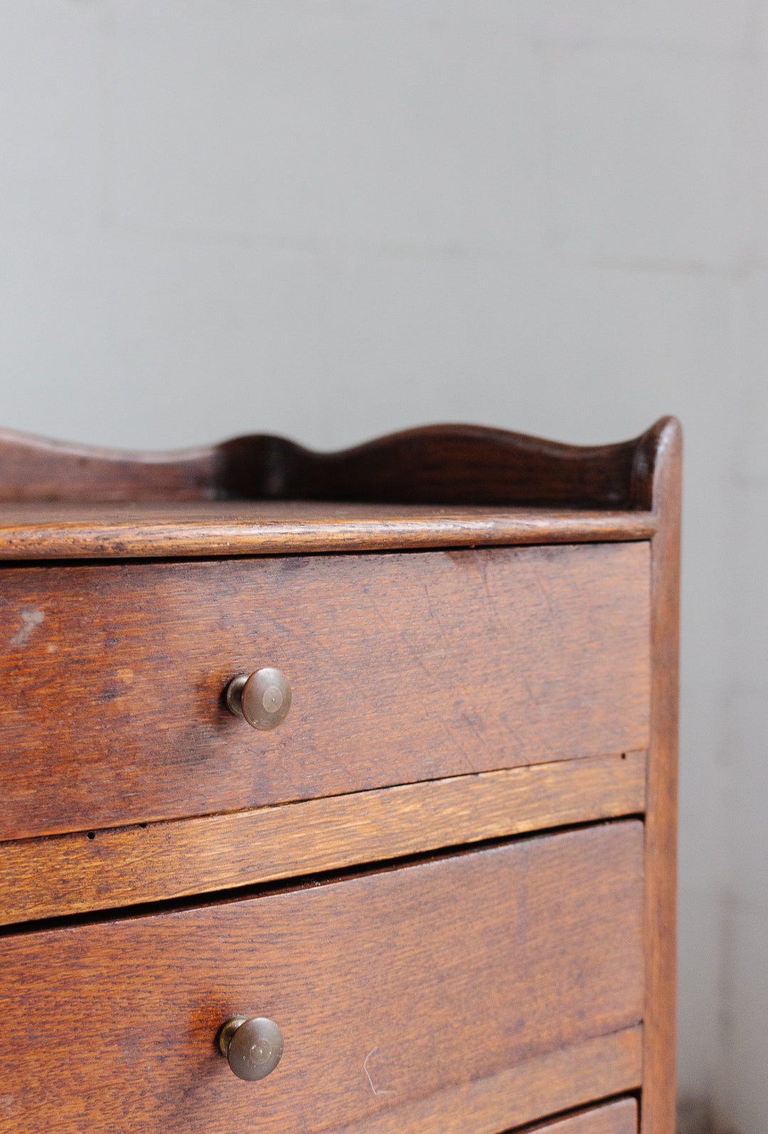 vintage Louis XV bed side table