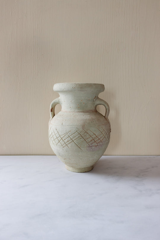 vintage french terra cotta vessel