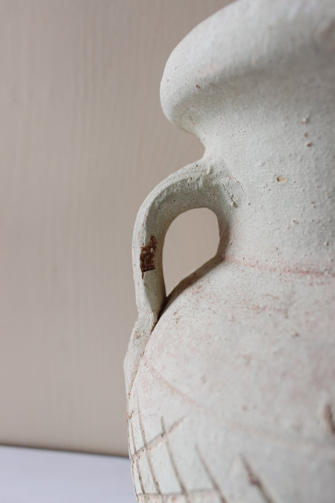 vintage french terra cotta vessel