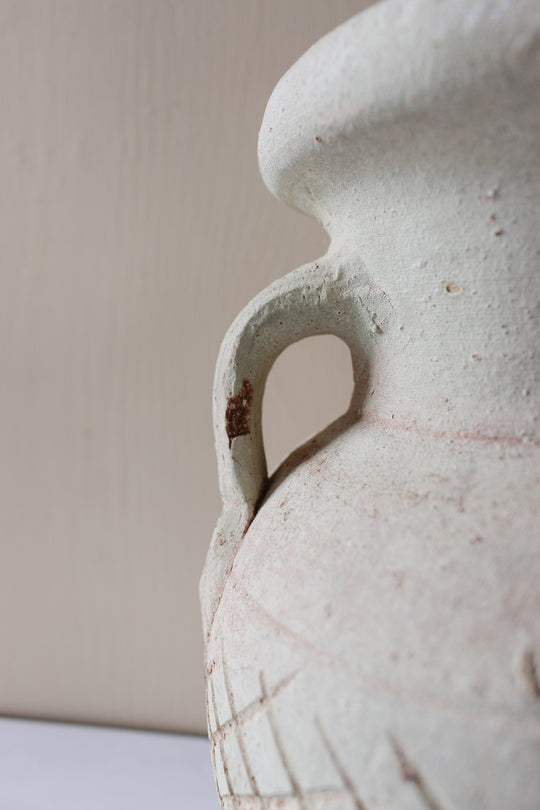 vintage french terra cotta vessel