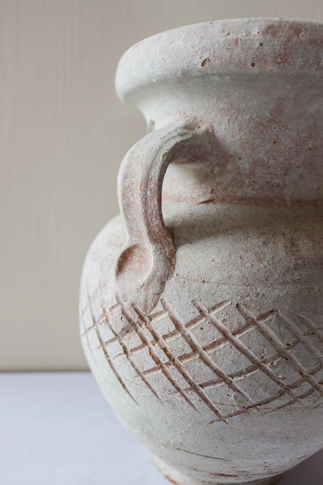 vintage french terra cotta vessel