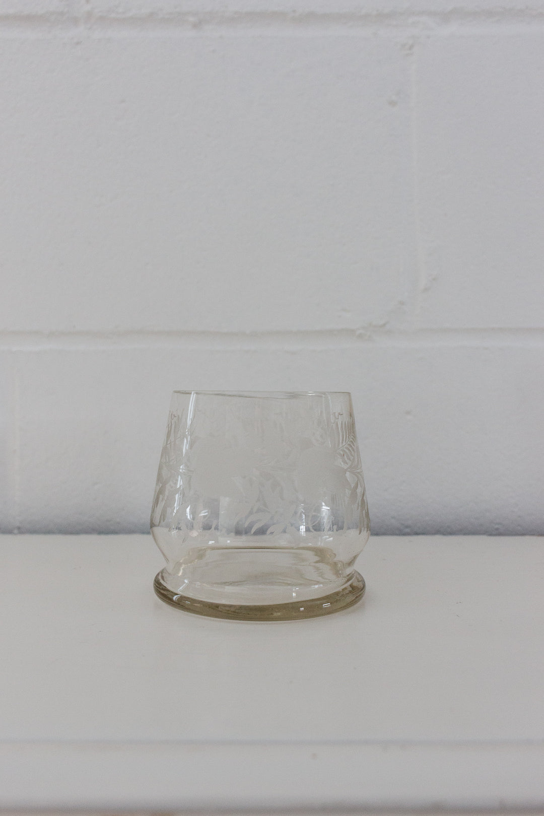 19th century french etched glass decanter set