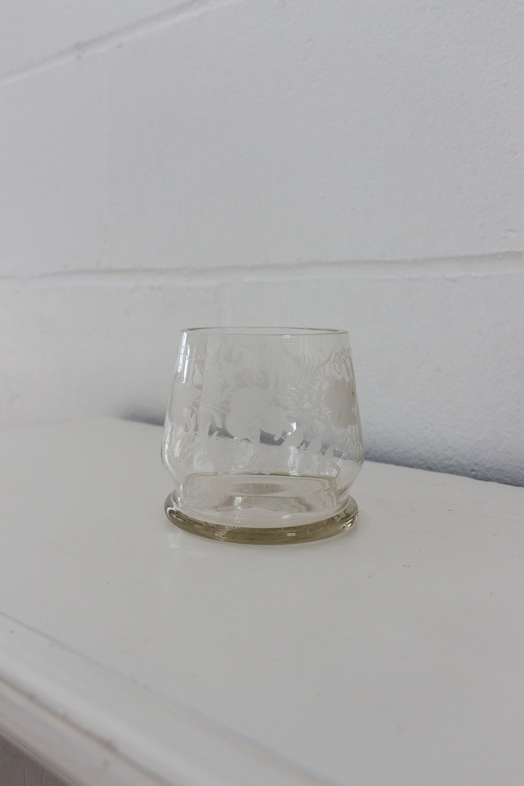 19th century french etched glass decanter set