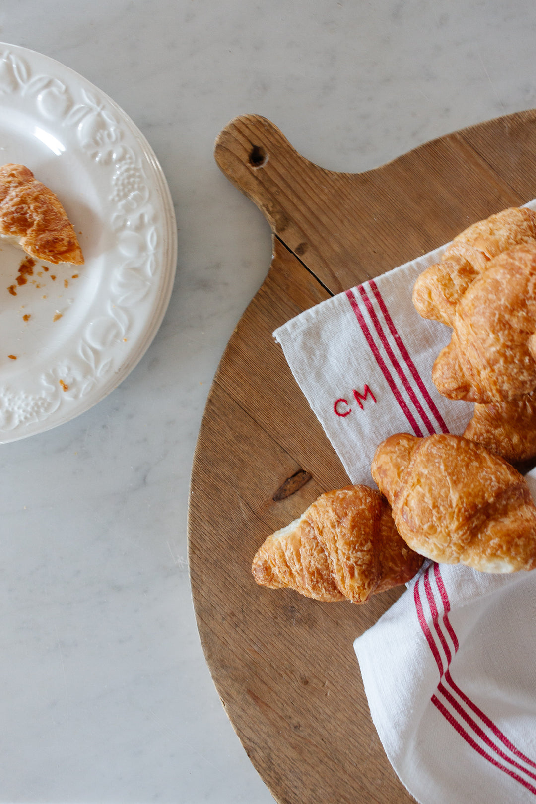 vintage German bread board