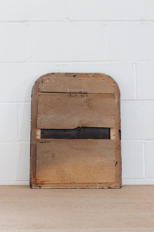 antique ebony & gilt Napoleon III louis philippe mirror