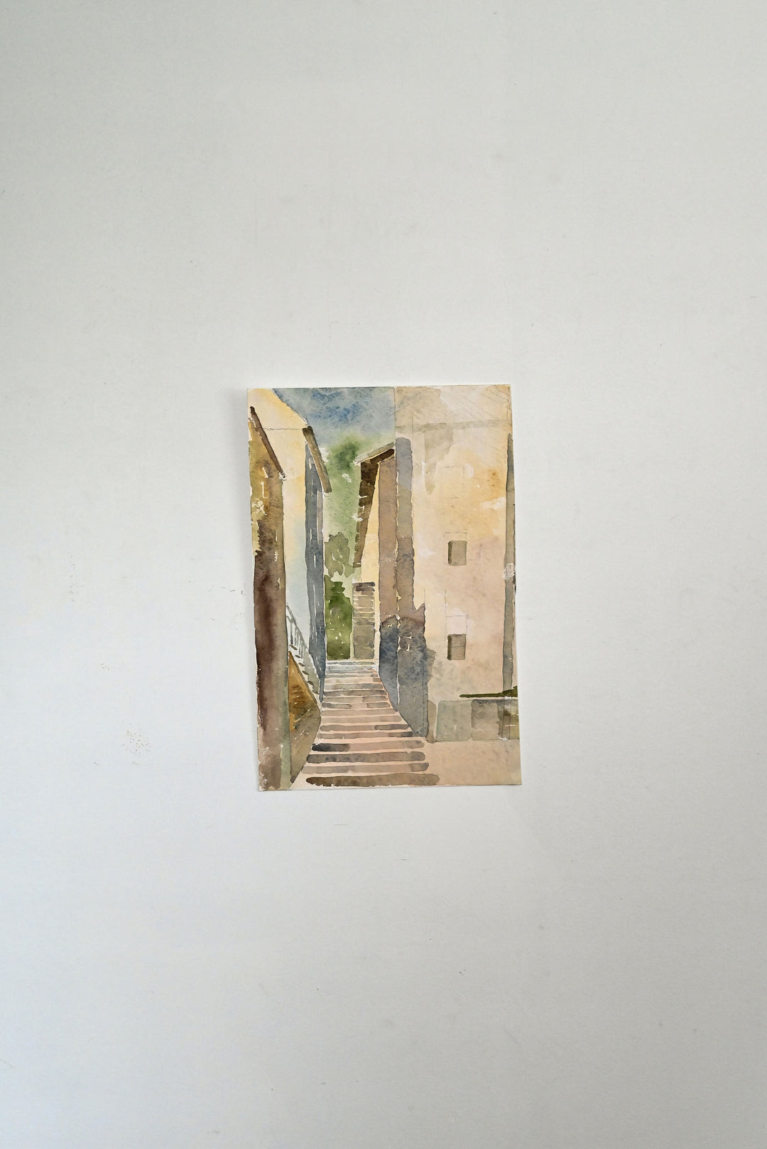 vintage german watercolour