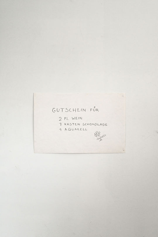 vintage german watercolour