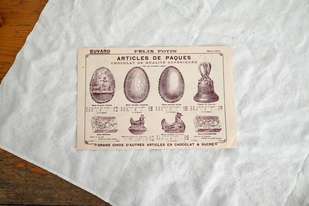 antique chocolatier menu