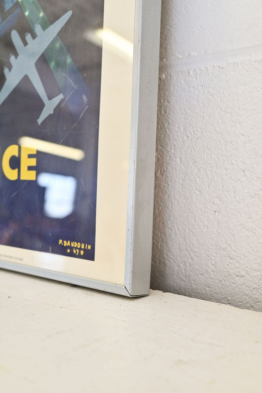 air france "paris" publicity poster