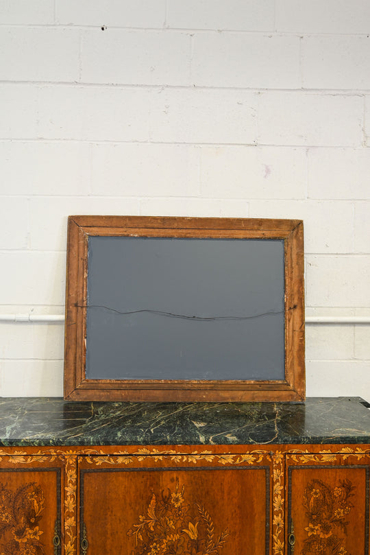 antique distressed gilt framed mirror