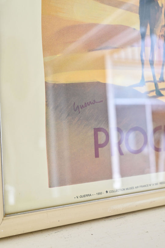 air france "proche orient" advertising poster