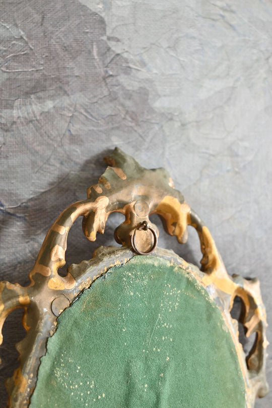 vintage petite florentine mirror