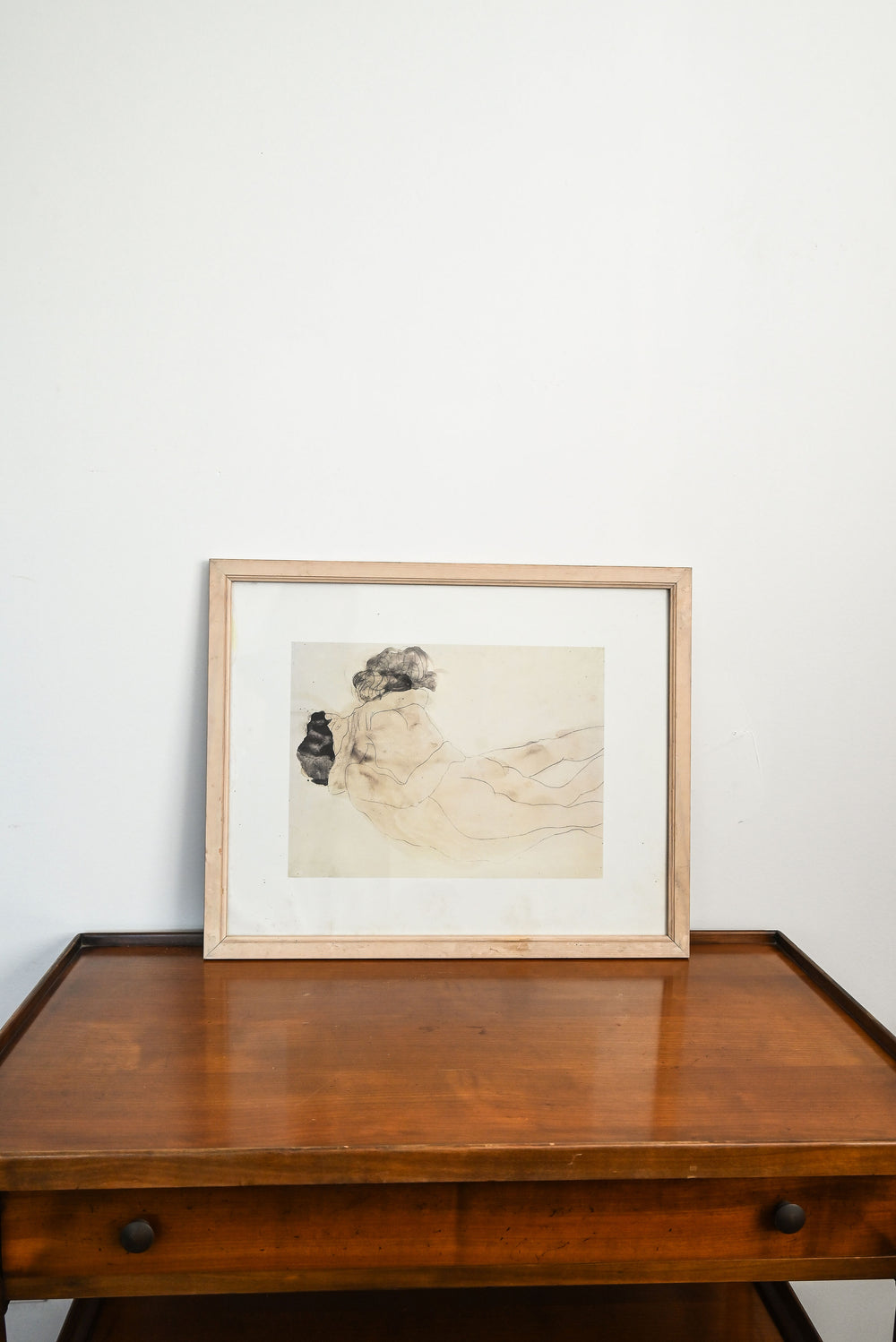 vintage offset lithograph, Rodin