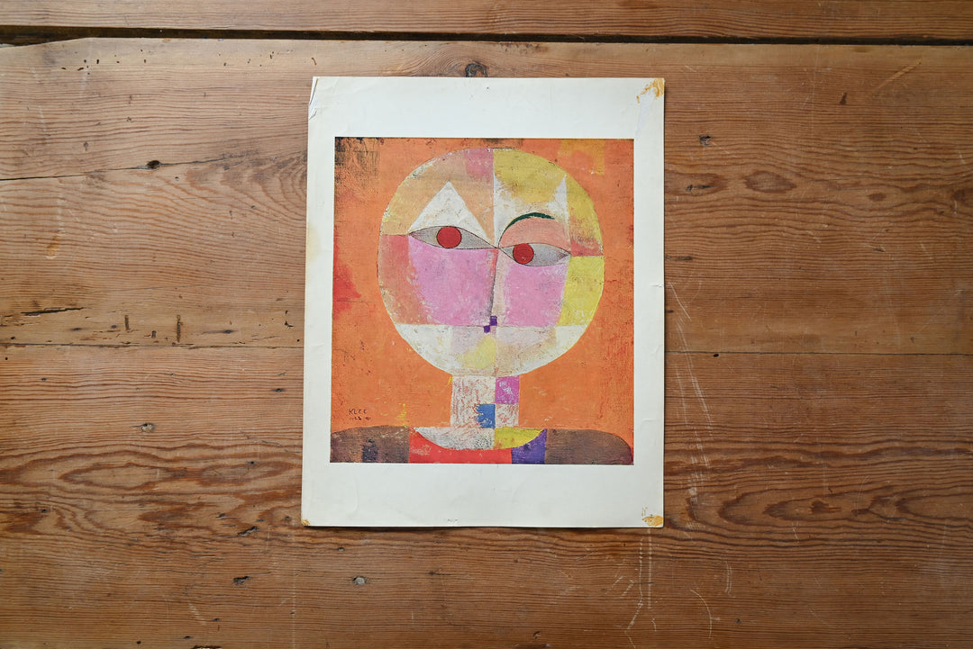 vintage miro and klee art print collection