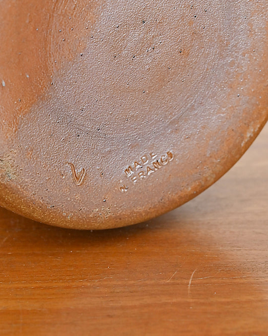 vintage french stoneware confit pot