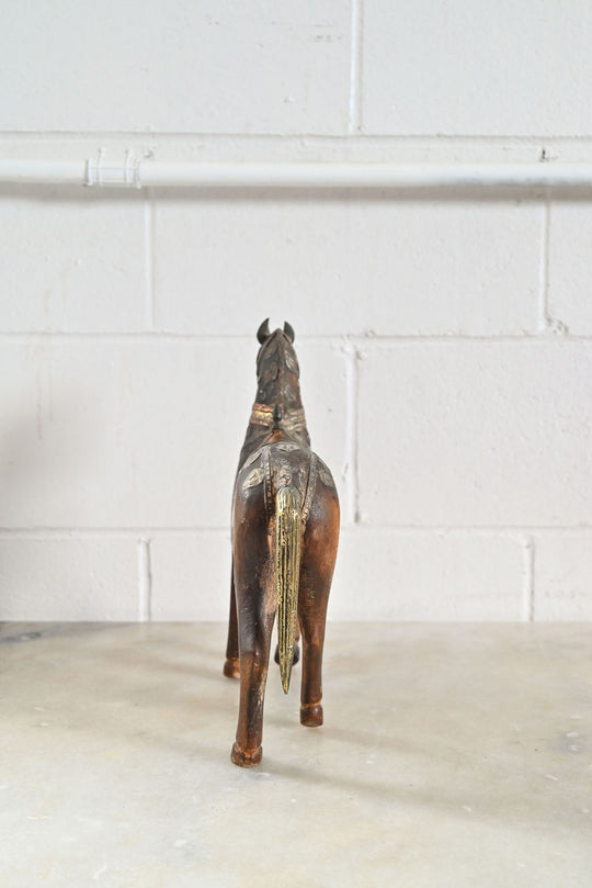 vintage french wood cheval