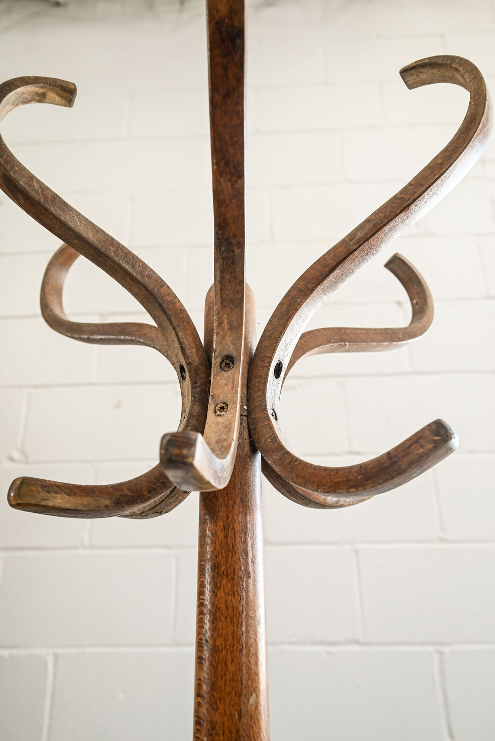 vintage french thonet inspired coat rack