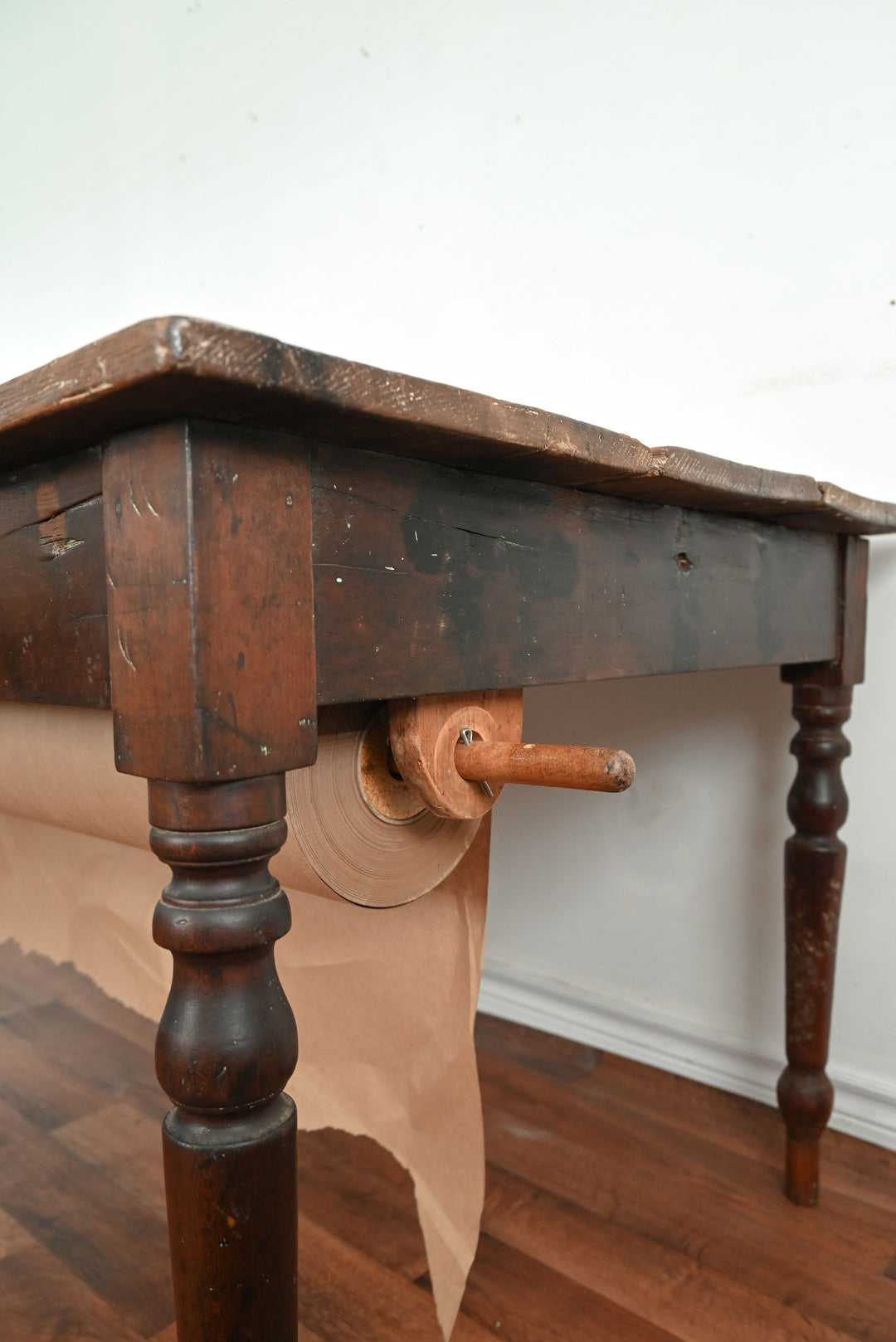 antique artist's work table