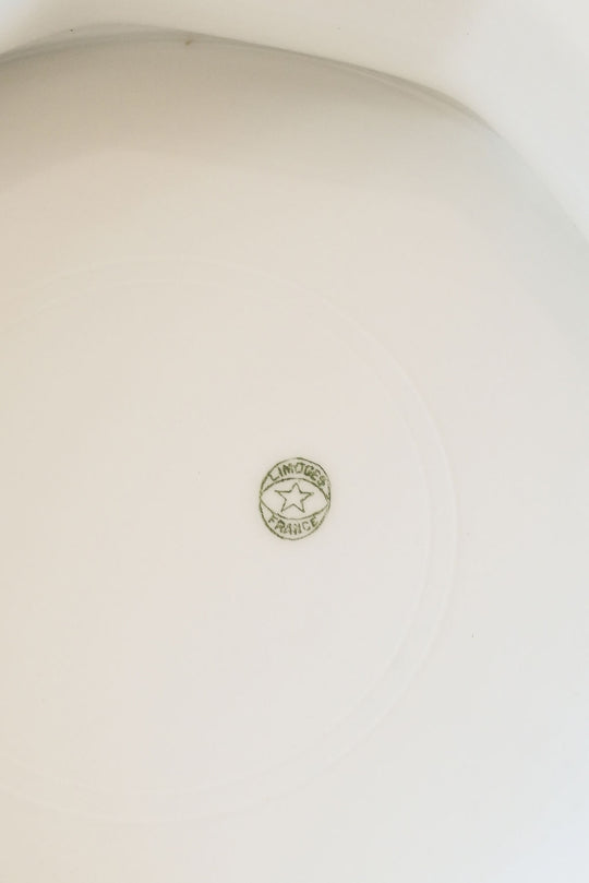 vintage limoges porcelain cake pedestal