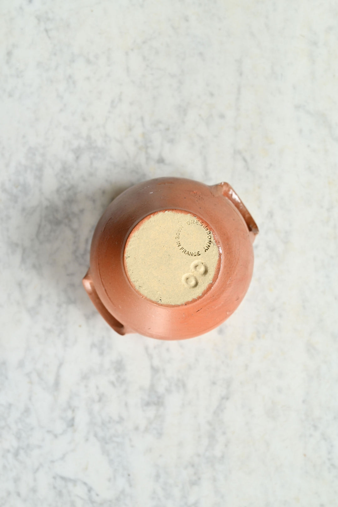 vintage french stoneware bowl, small