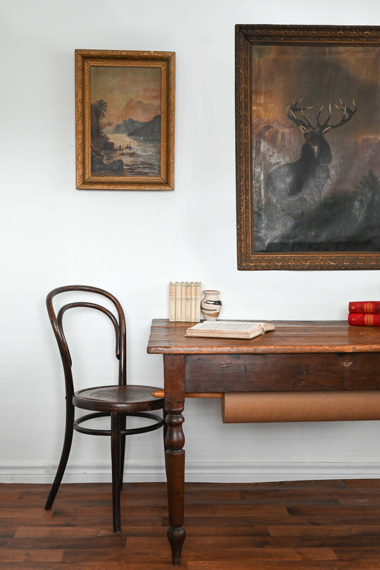 antique artist's work table