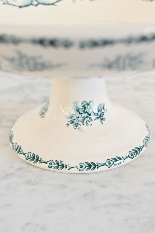 Vintage french St Amand transferware "compotier"