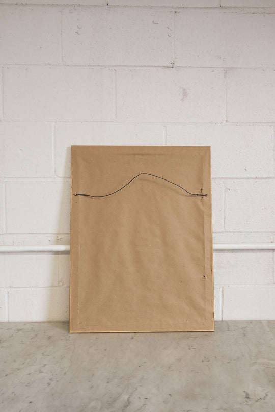 antique engraving "pescatore"