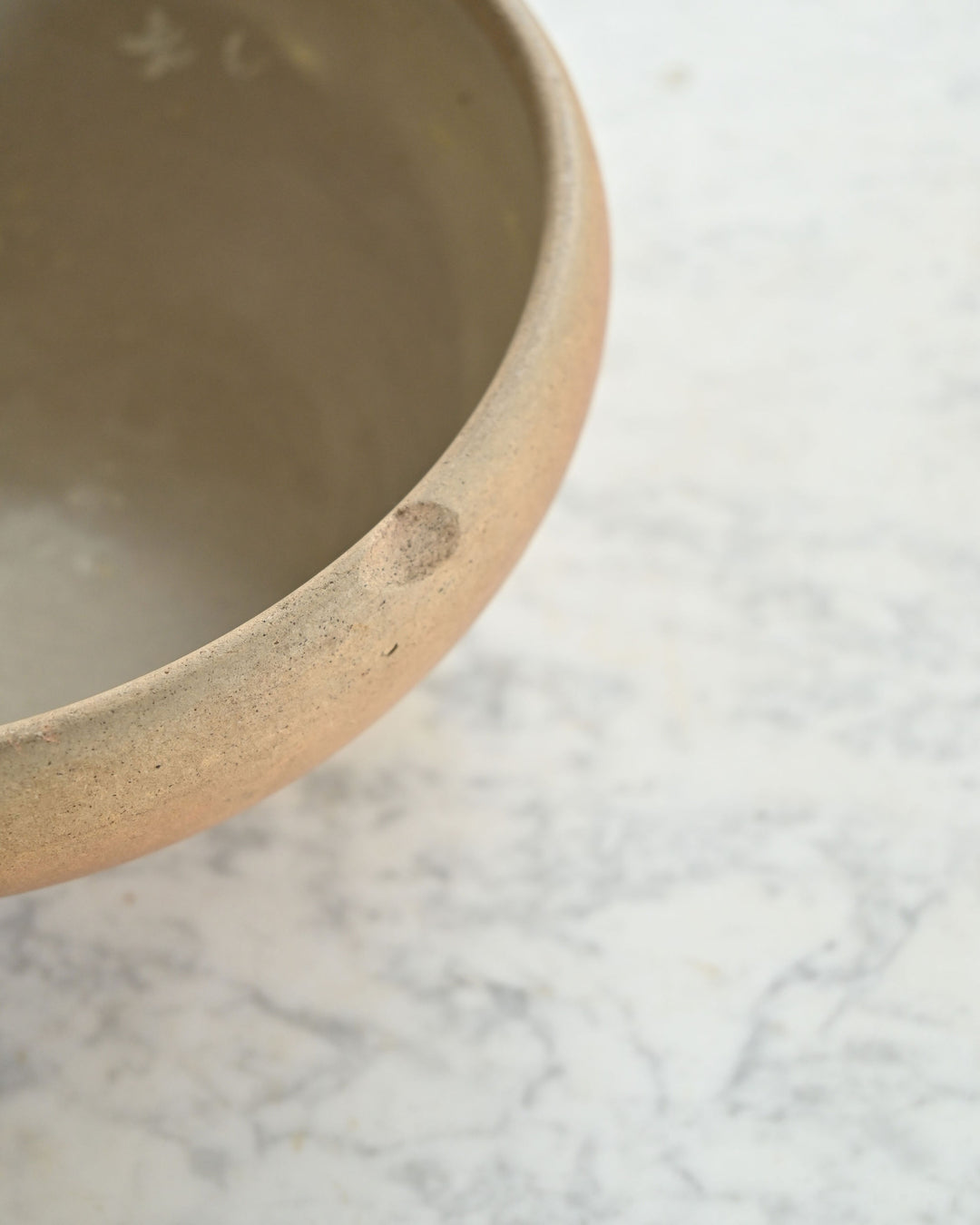 vintage french stoneware bowl