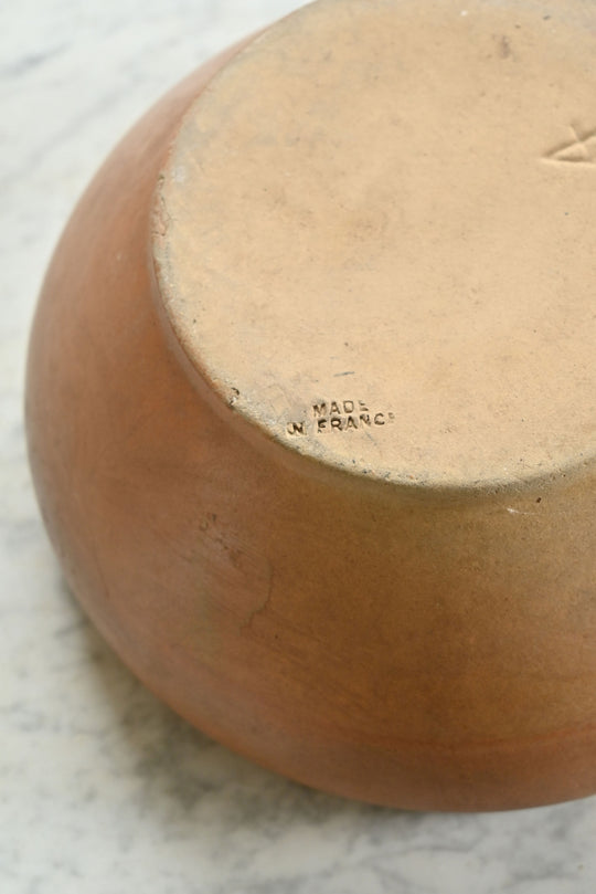 vintage french stoneware bowl