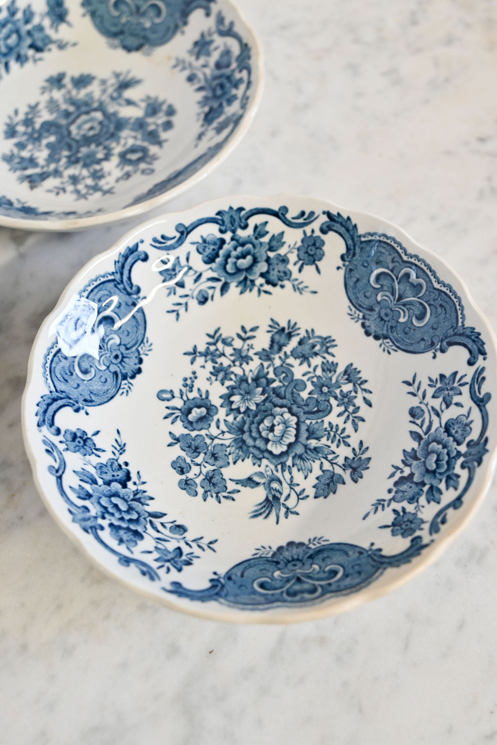 vintage ridgway ironstone fruit bowls