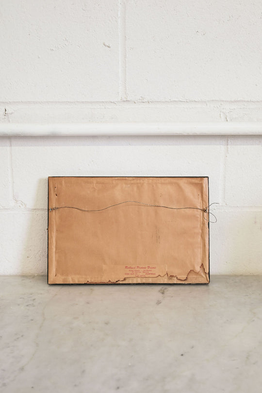 antique engraving "serenissimo principi"