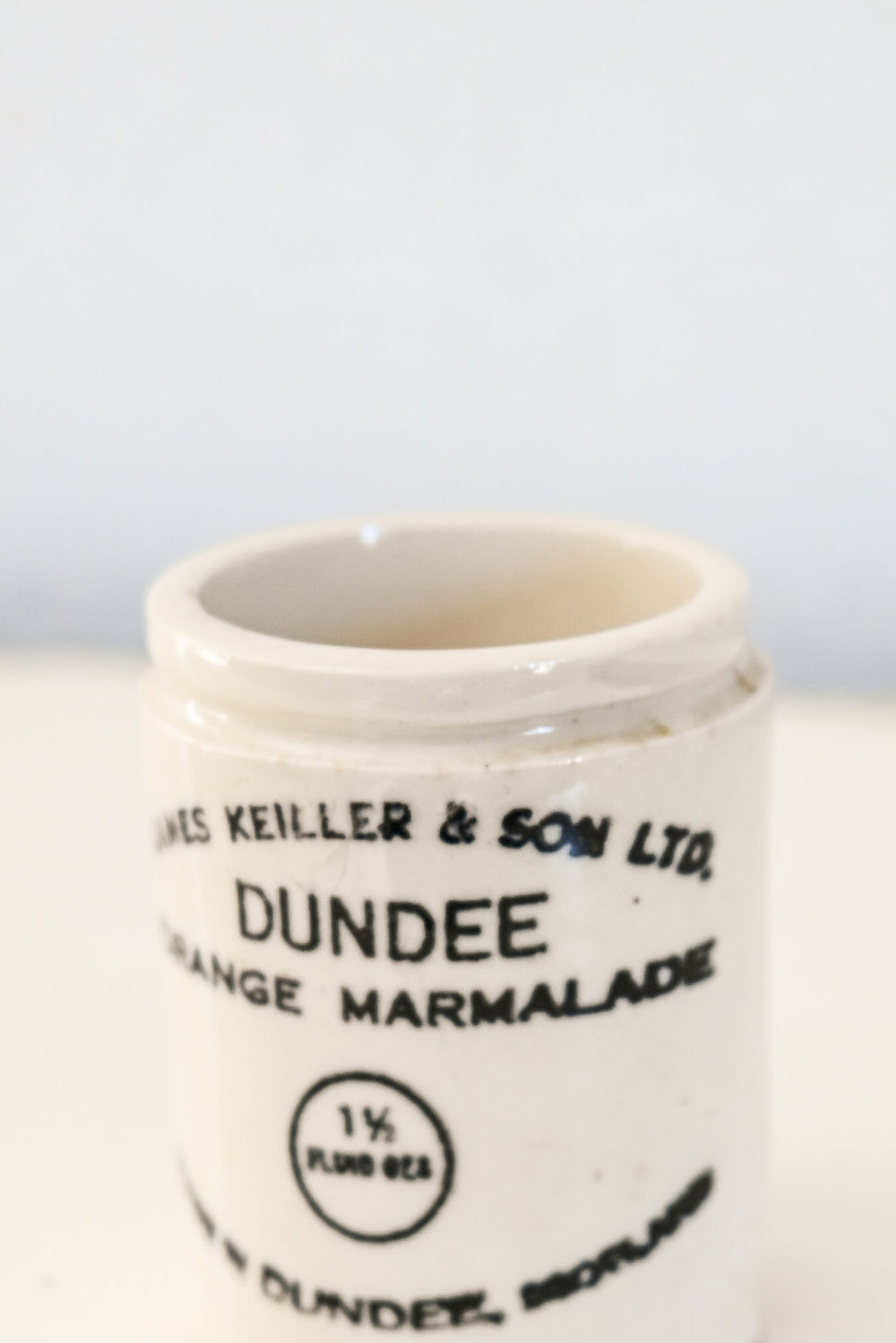 antique dundee marmalade jar