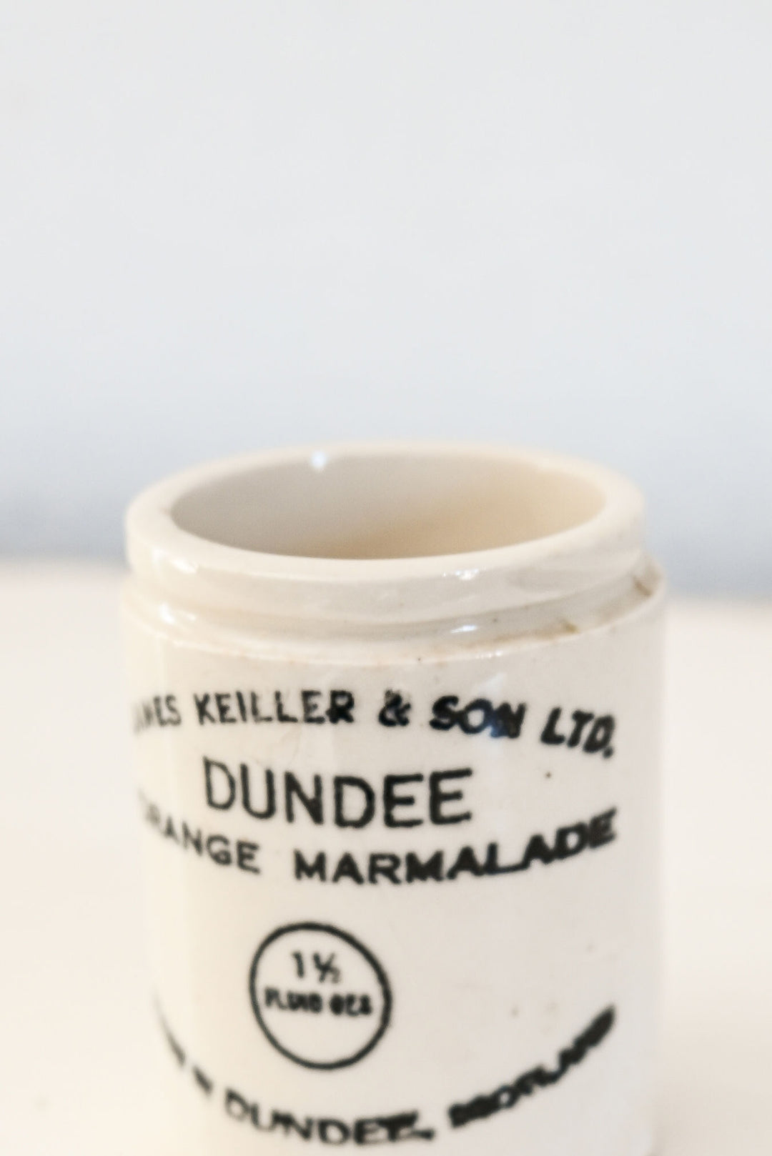 antique dundee marmalade jar