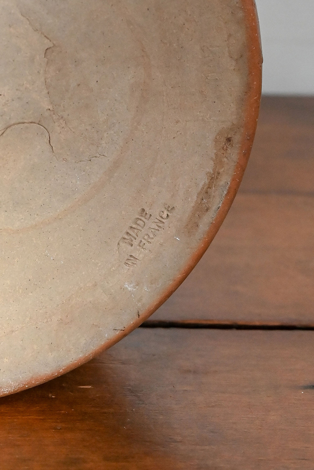 vintage french stoneware pitcher