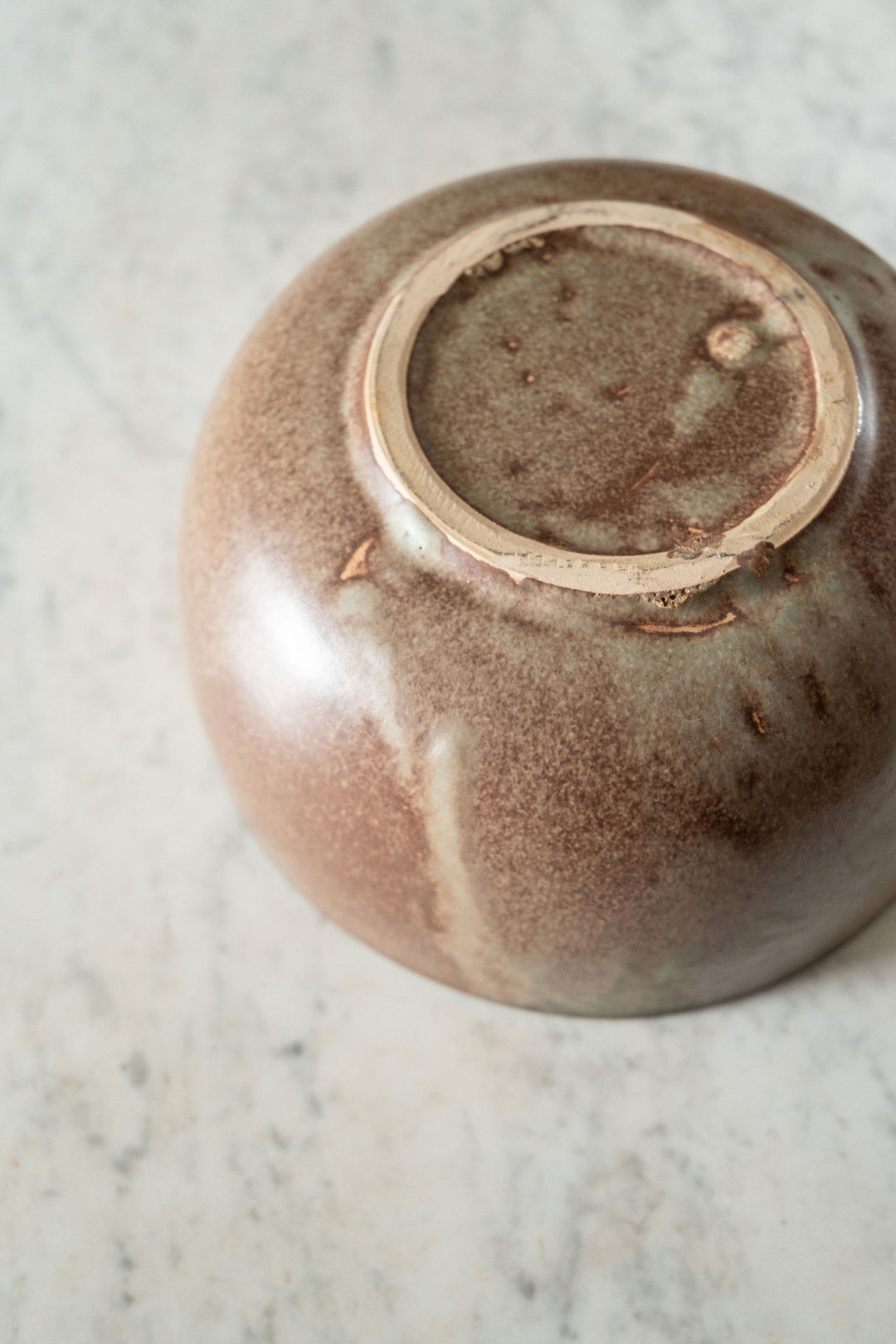 vintage french studio pottery bowl