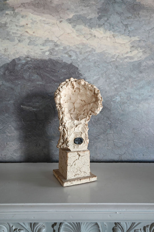 vintage neoclassical terra cotta bust