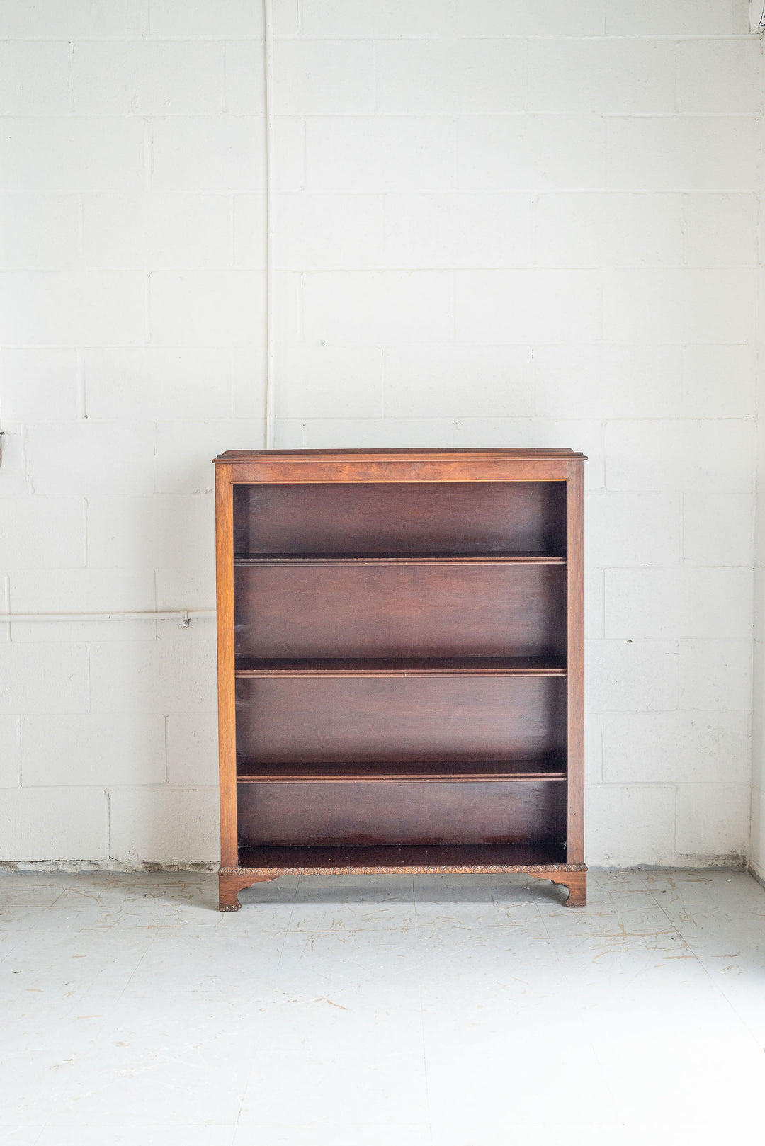 vintage french slender bookcase