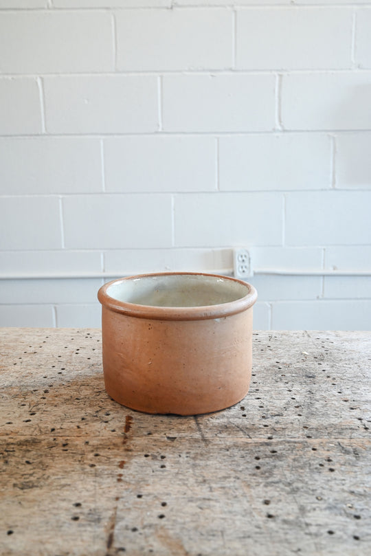 vintage french stoneware planter