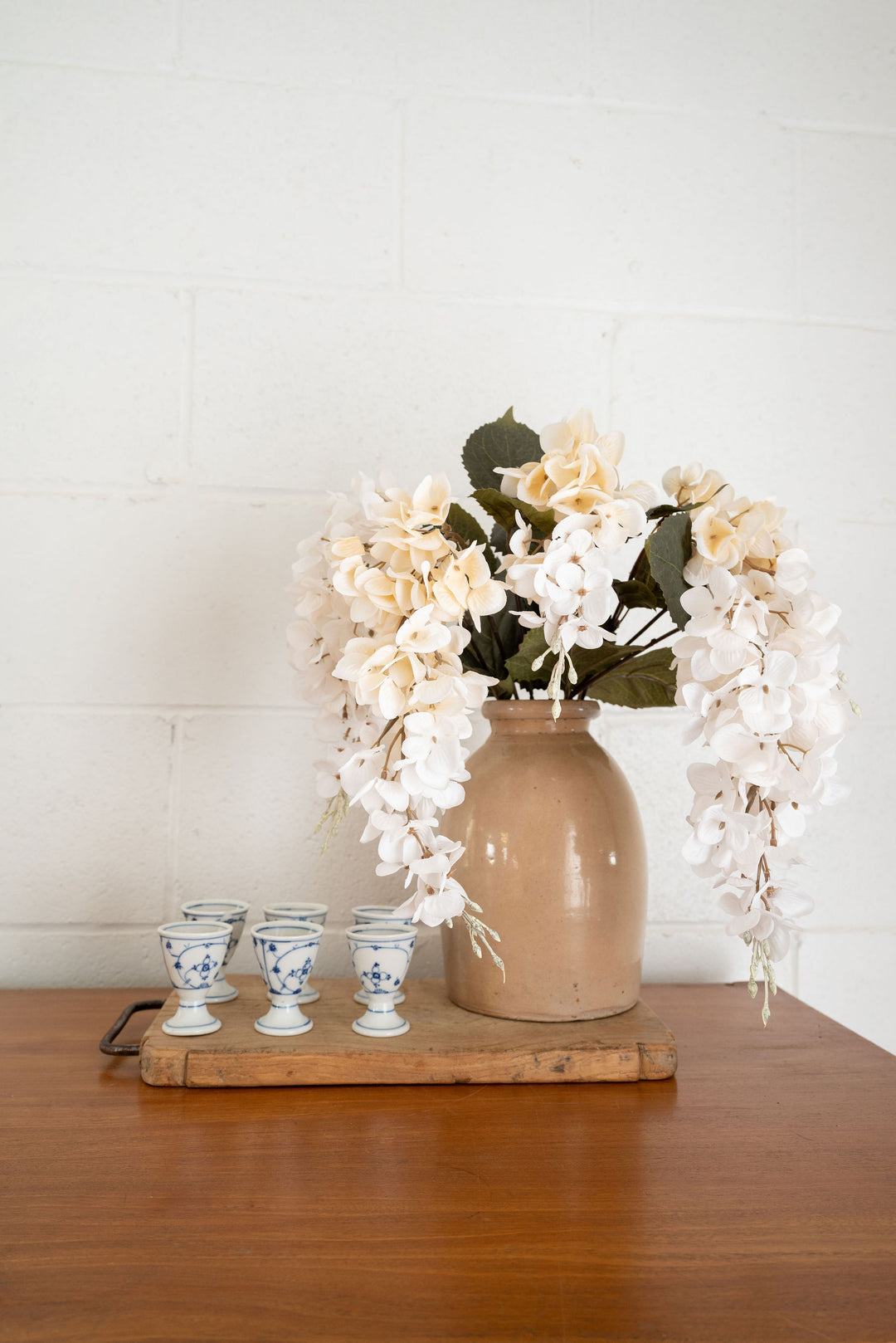 antique English pottery vessel