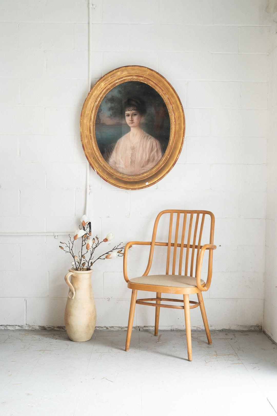 vintage ligna drevounia bentwood chairs, set of 4