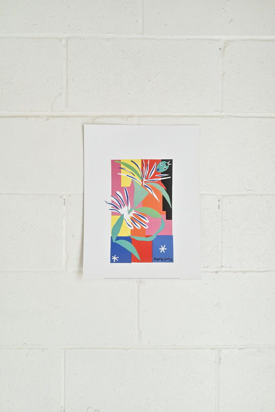 vintage matisse "the creole dancer" print