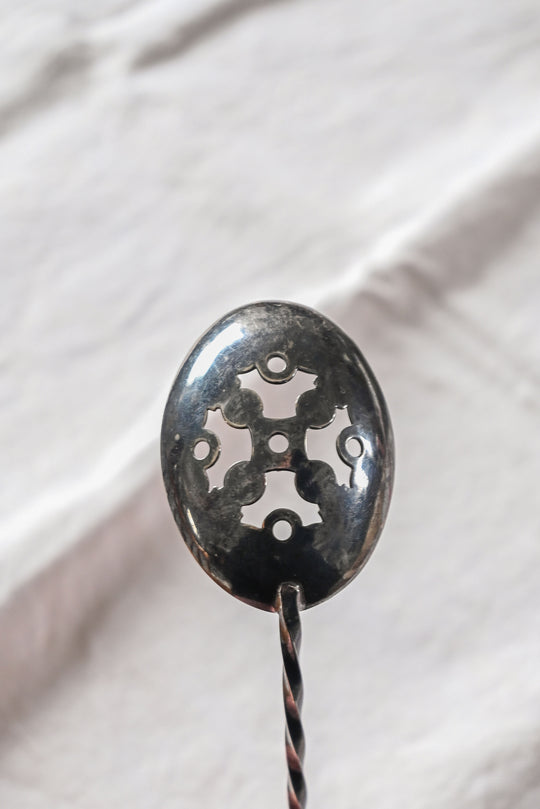 vintage frencn cocktail spoon