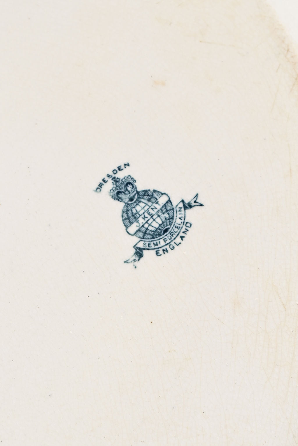 antique english transferware platter