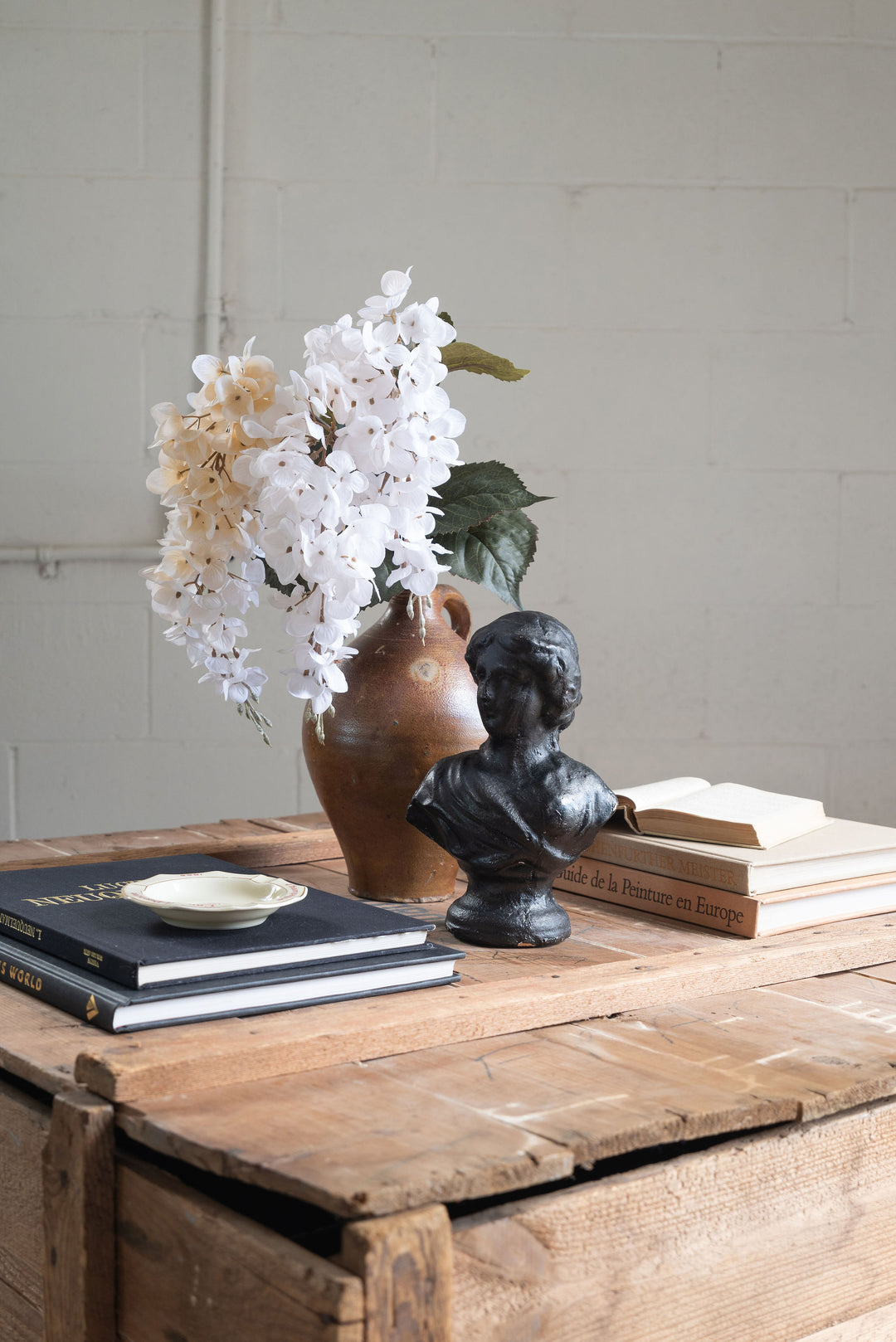 vintage German shipping crate