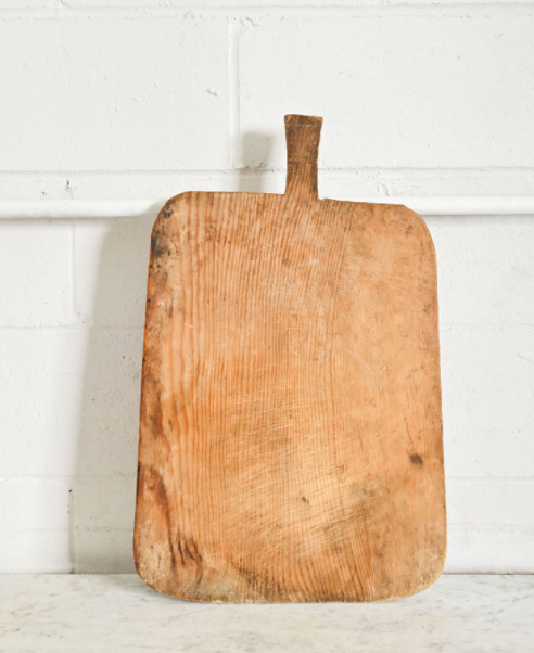 antique European cutting board viii