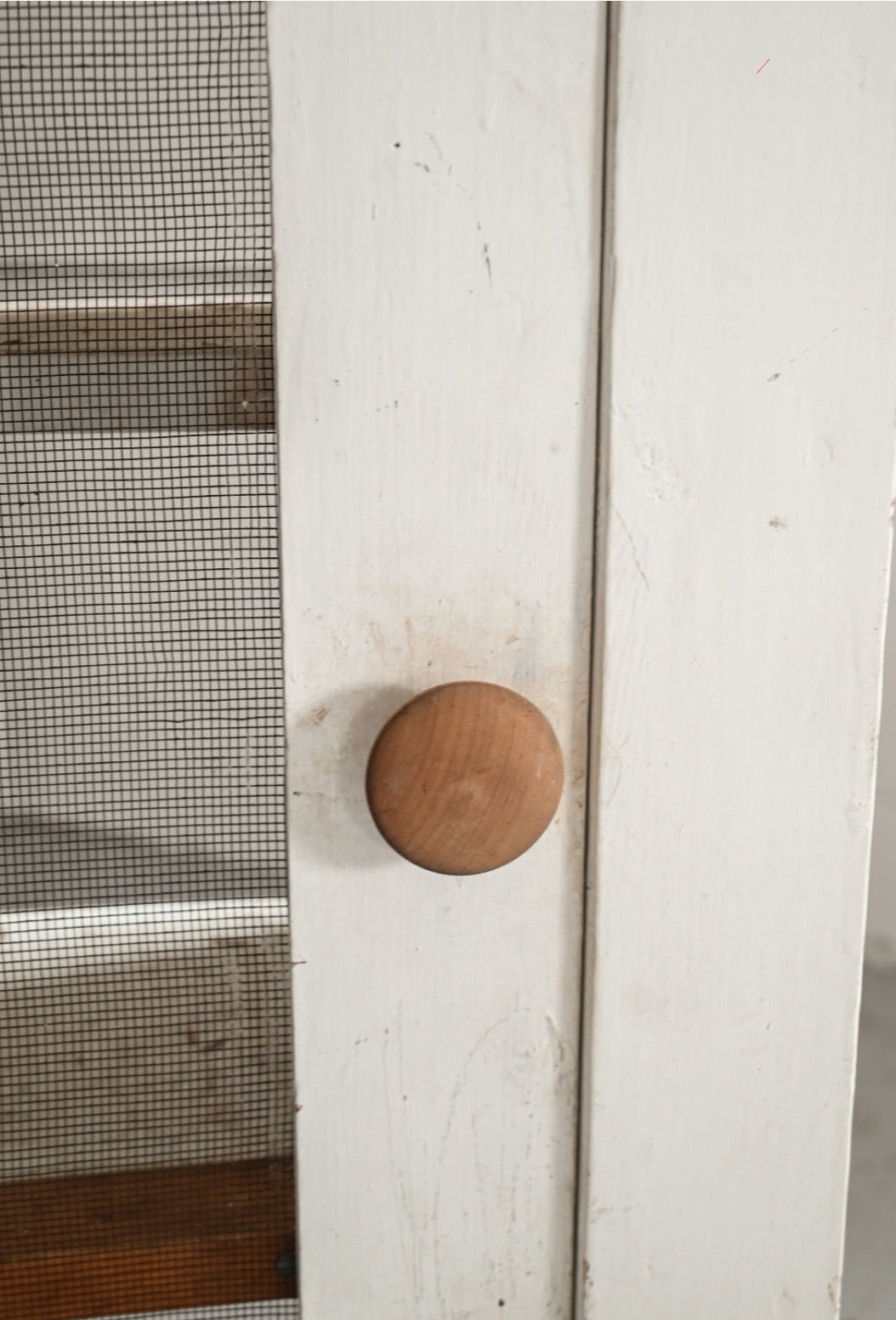 vintage rustic farmhouse cabinet