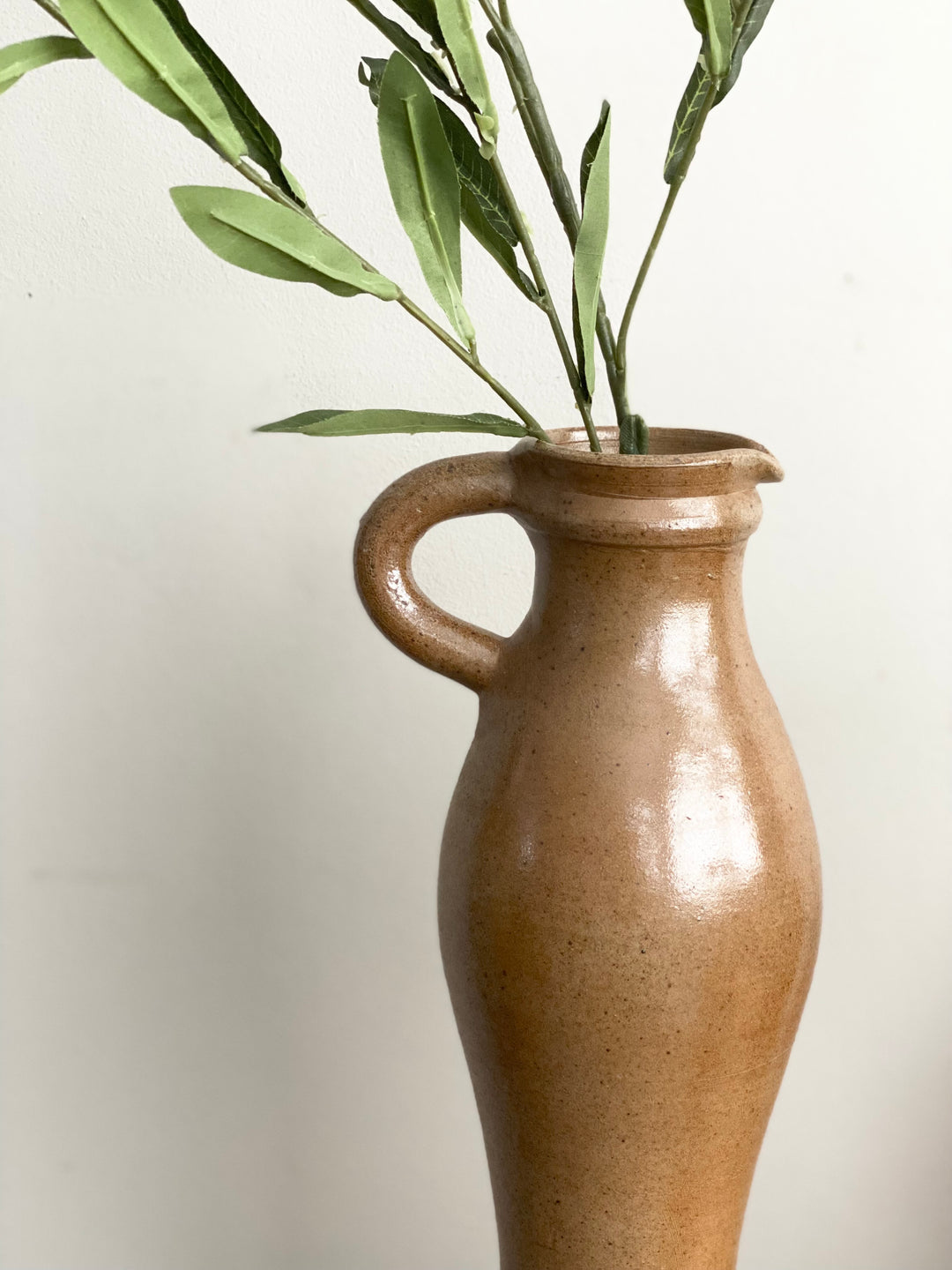 vintage french slender studio pottery