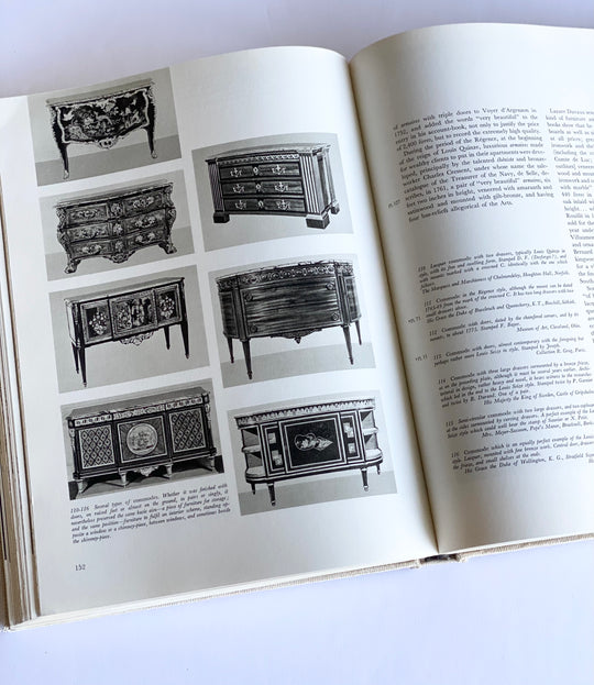 vintage reference book, “The eighteenth century in france”