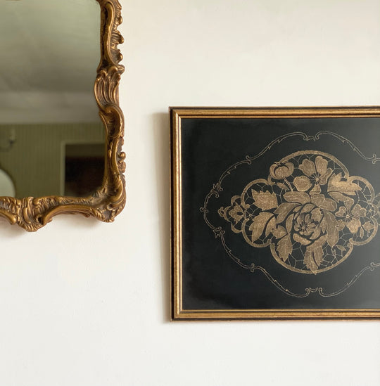 vintage hand embroidered Zardozi florals