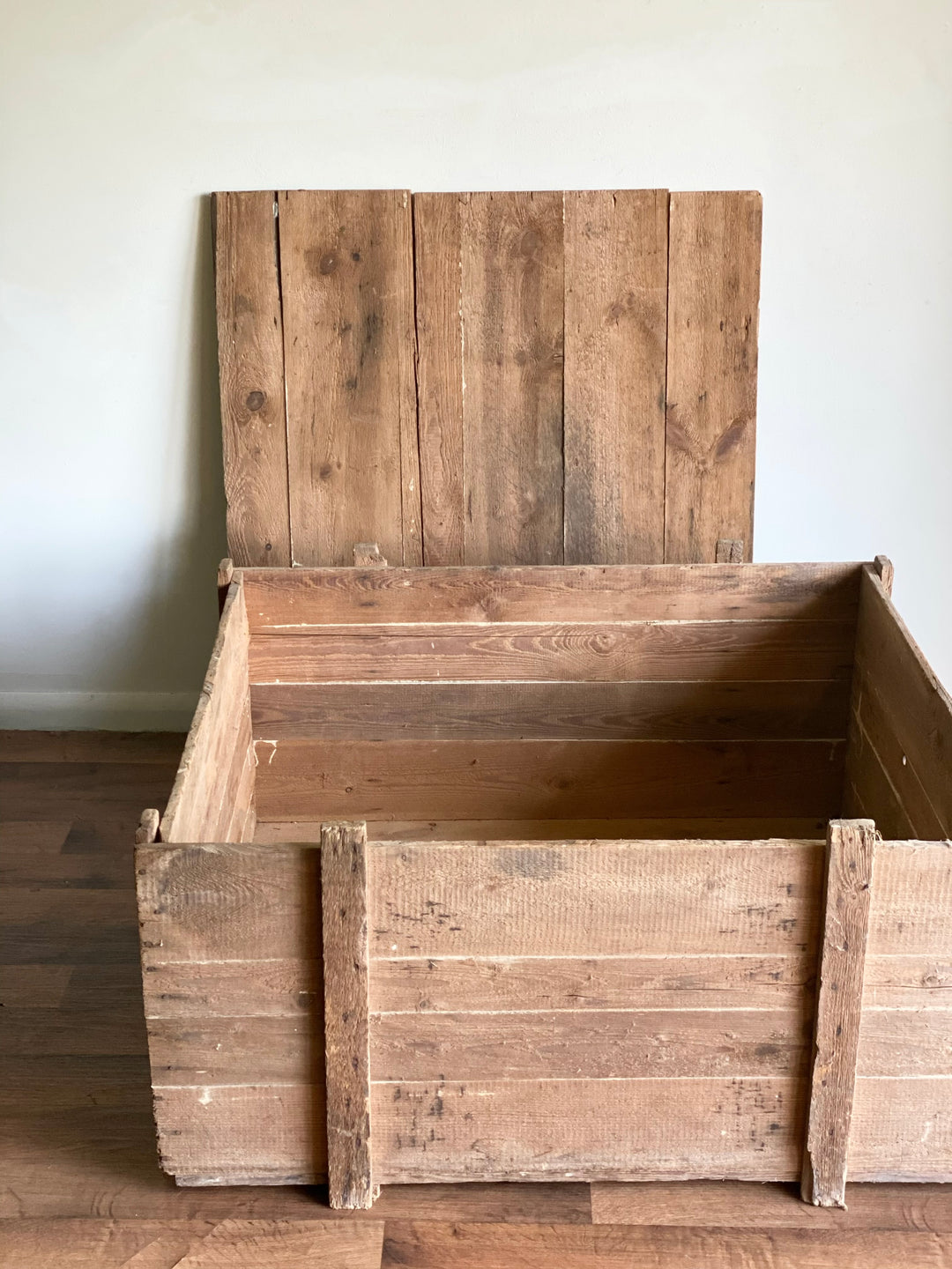 vintage german shipping crate